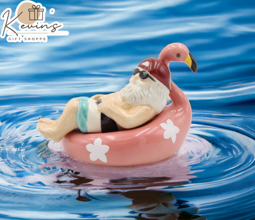 Ceramic santa tubing - ceramic,