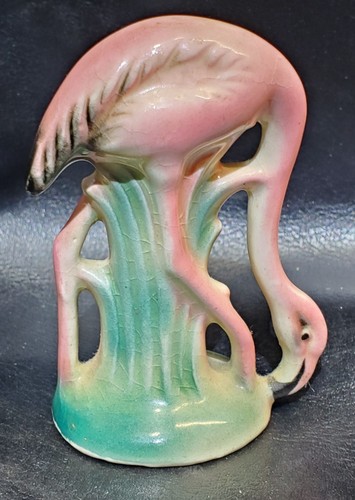 Ceramic flamingo - 3",