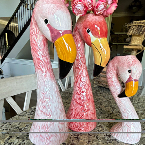 Pink flamingo ceramic - pink,